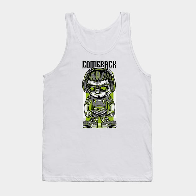 ComeBack Tank Top by Araf Color